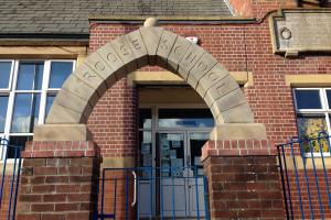 Roose Primary School archway Primary School landscapes